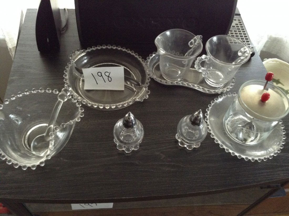 Early serving set Hobnail (1 of 1)