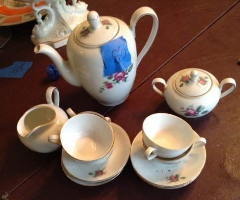 Royal Crown Germany Tea set (1 of 1)