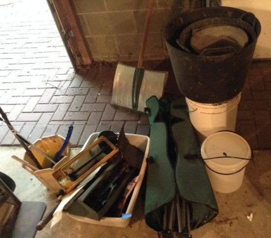 Contents center of garage Tools & More (1 of 1)