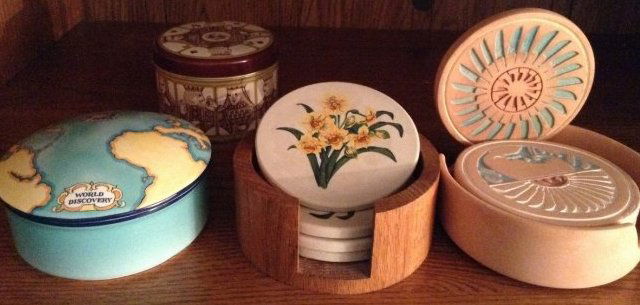 Tiffany Dish & Ceramic Coasters (1 of 2)