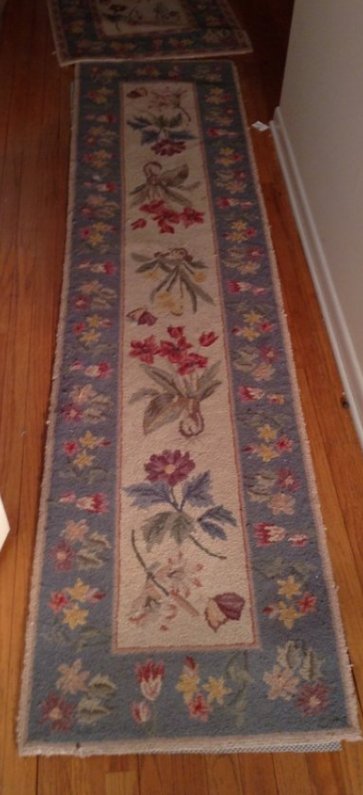 2 Wool rug runners (1 of 2)