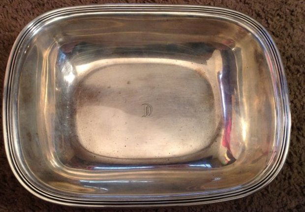 Tiffany & Co. Dish sterling silver 472 grams (1 of 2)