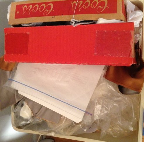 box of craft items (1 of 1)