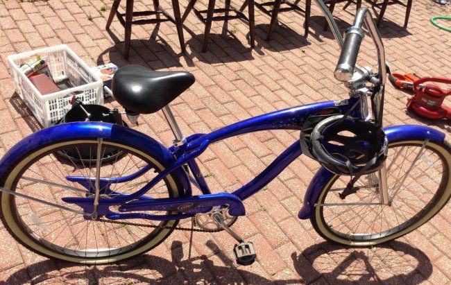 Miller lite bike - beer give away - Very cool beach: Miller lite bike - beer give away - Very cool beach bike