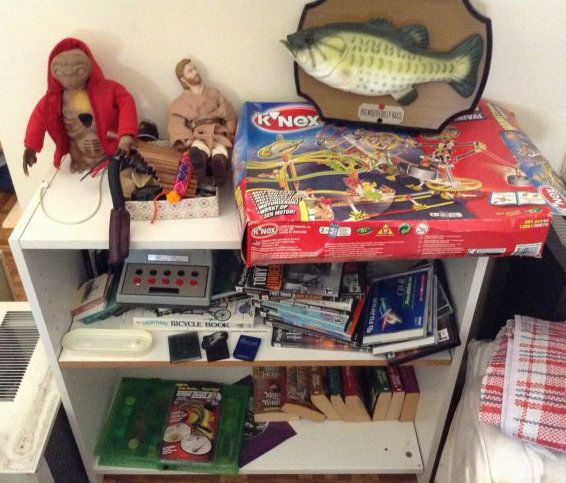 Star wars action figures, play station games, books, (1 of 2)
