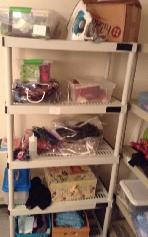 Heavy Duty Plastic Shelving unit (1 of 1)