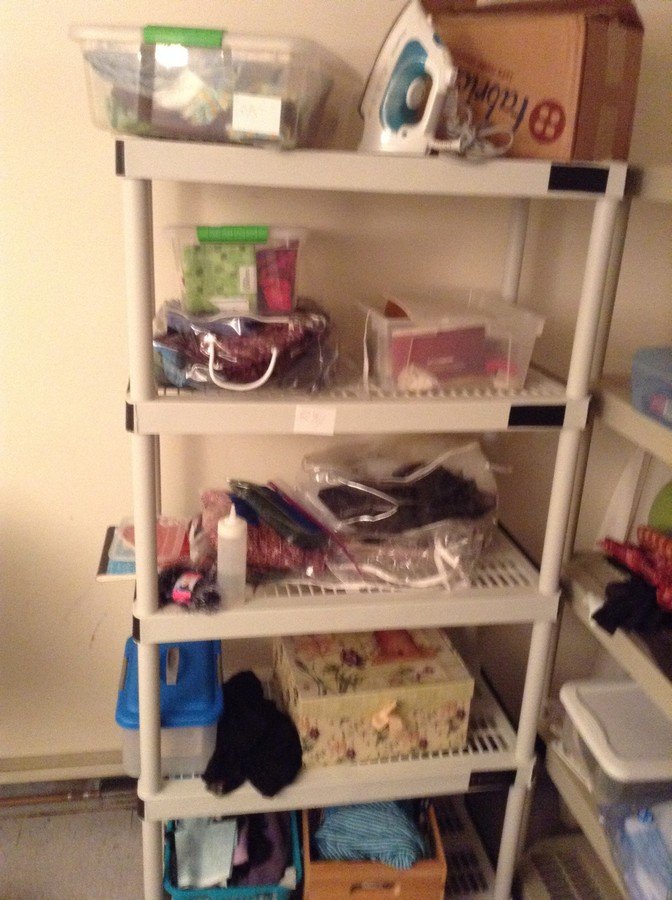Heavy Duty Plastic Shelving unit (1 of 1)