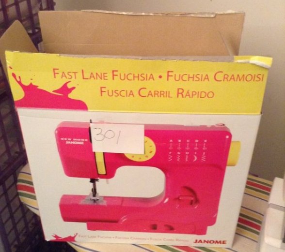 New Janome Sewing Machine: New Janome Sewing Machine: as seen in photo