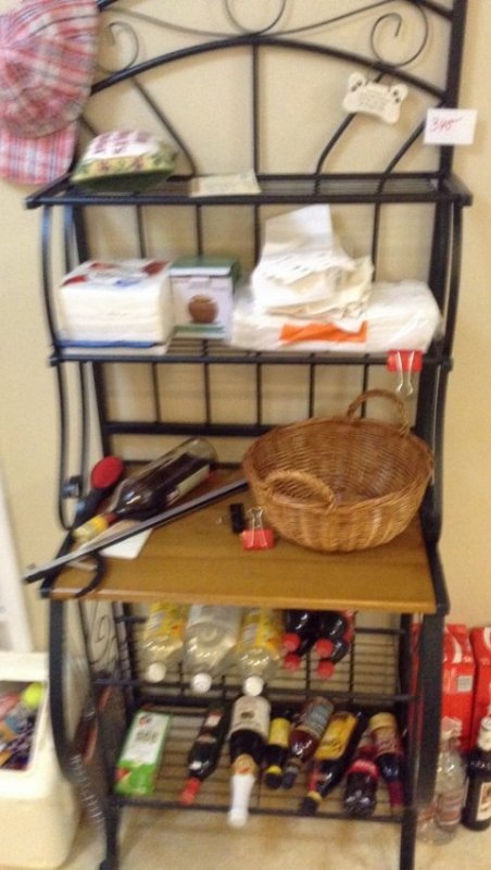 Metal Rack & contents (1 of 1)