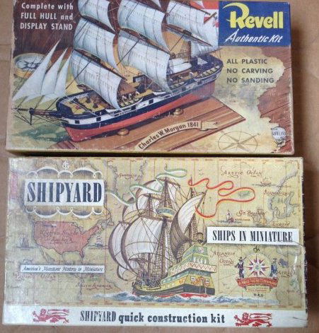 2 ship models Revell: 2 ship models Revell: as seen in photo