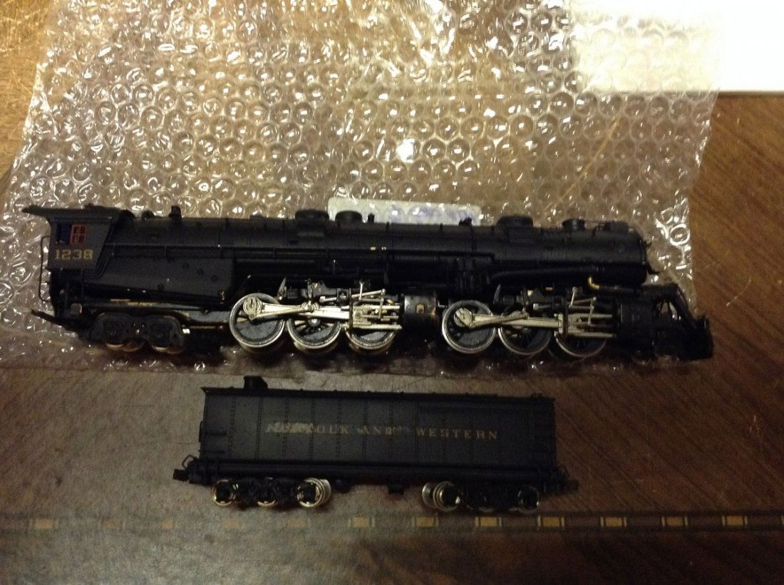 Norfolk & Western Engine Tender Brass (1 of 1)