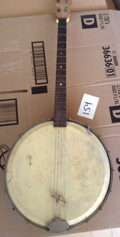 Jos Rogers jr Daisy banjo: Jos Rogers jr Daisy banjo: as seen in photo
