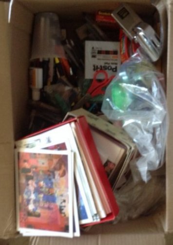 Box of office supplies (1 of 1)