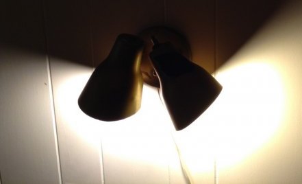 Mid century wall light: Mid century wall light: as seen in photo