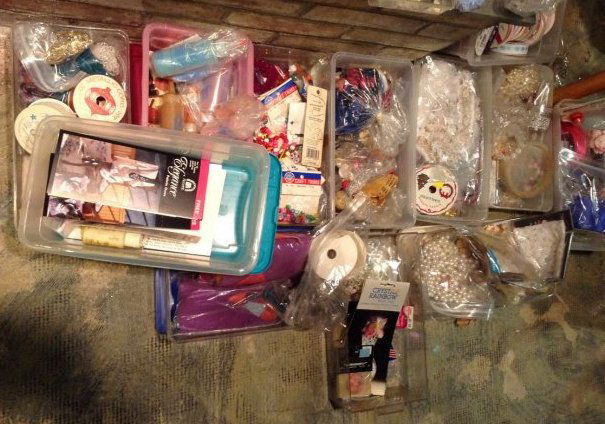 large lot of crafting items and supplies (1 of 1)