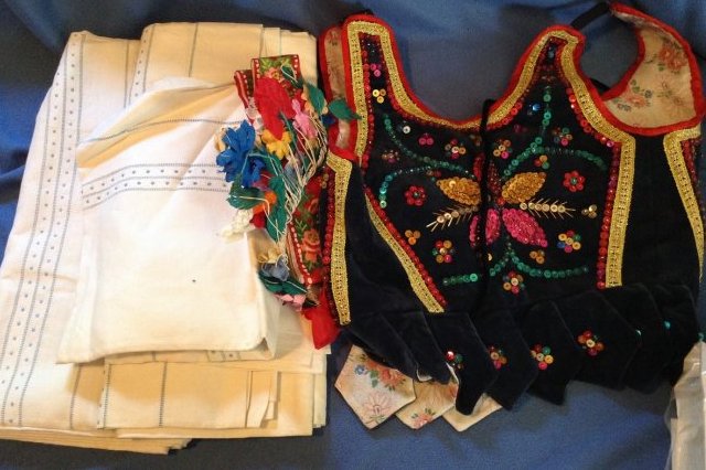 Vintage Table cloths & costume: Vintage Table cloths & costume