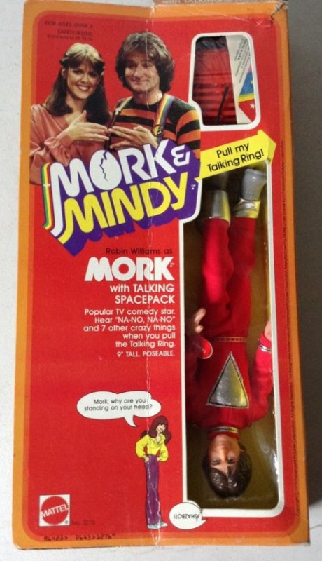 Mork talking spacepak 1979 Mattel: Mork talking spacepak 1979 Mattel