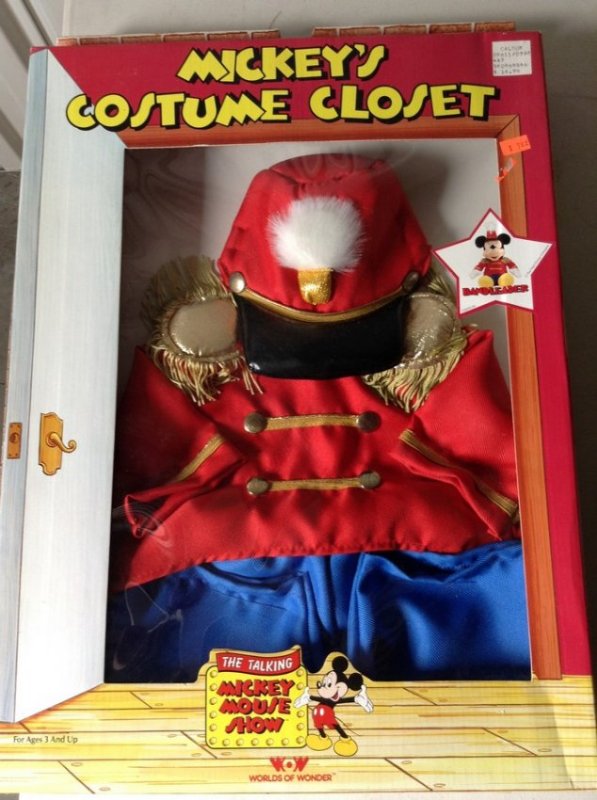 Disney Mickey Mouse Band Leader Costume 1970's (1 of 1)