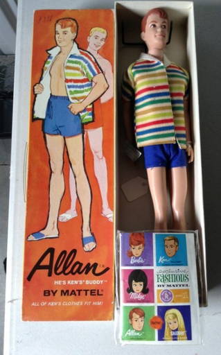 Allan barbie doll from the 60's #barbiegirl