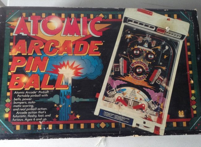 Atomic Arcade pin ball NIB (1 of 2)