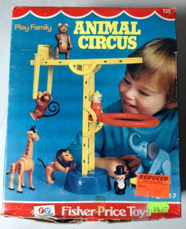 fisher price circus animals