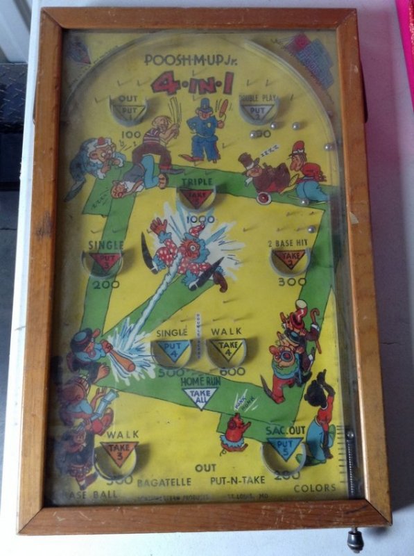 Northwestern Pinball machine Vintage 1940's: Northwestern Pinball machine Vintage 1940's