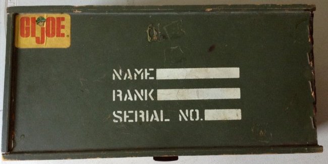 Vintage GI Joe Figures Clothes Accessories Box (1 of 2)