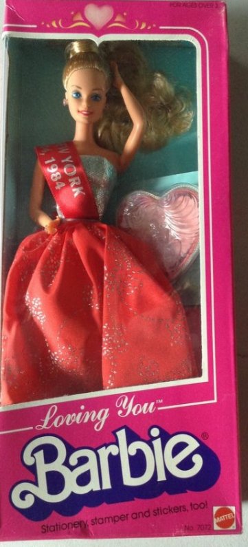 1984 Loving You Barbie: 1984 Loving You Barbie