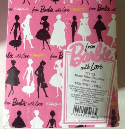 Barbie Nicole Miller Ellipse Vase (1 of 1)