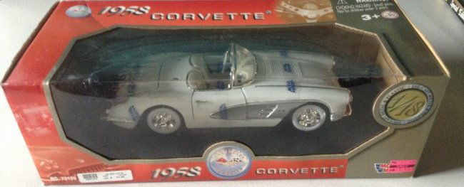Diecast 1958 Corvette (1 of 1)