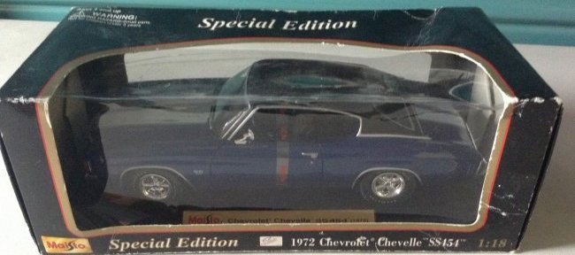 Diecast 1972 Chevrolet Chevelle SS454 (1 of 1)
