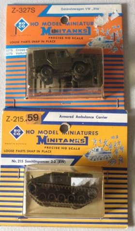 Roco Military Minitures: Roco Military Minitures