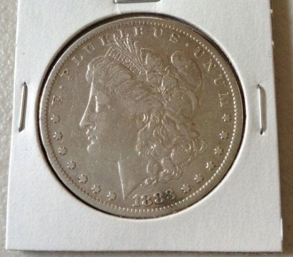 1883 P Morgan Silver Dollar (1 of 1)