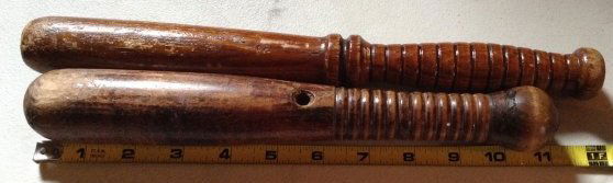 2 Vintage night sticks Billy Clubs (1 of 1)