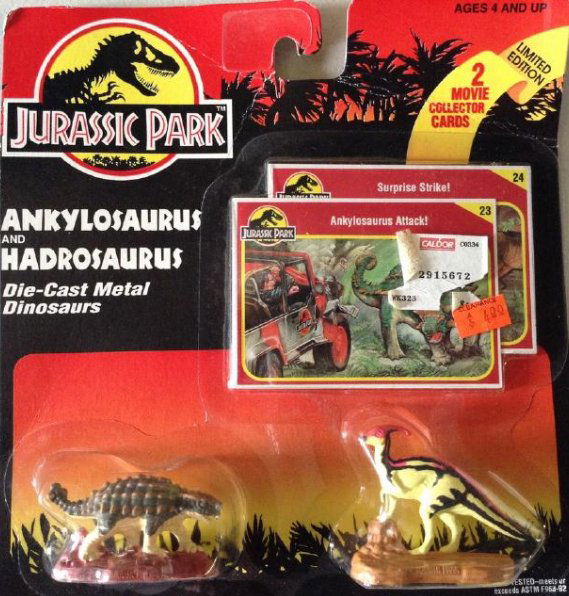 jurassic park action figures 1993