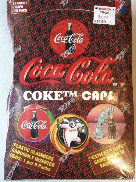 Coke Cola Caps 1995 game NIB: Coke Cola Caps 1995 game NIB