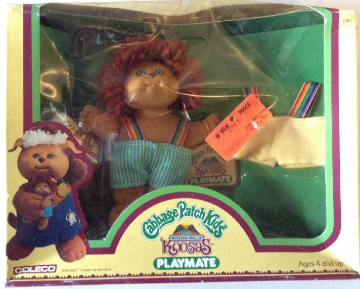 1984 Coleco Cabbage Patch Kids Koosas Playmate (1 of 1)