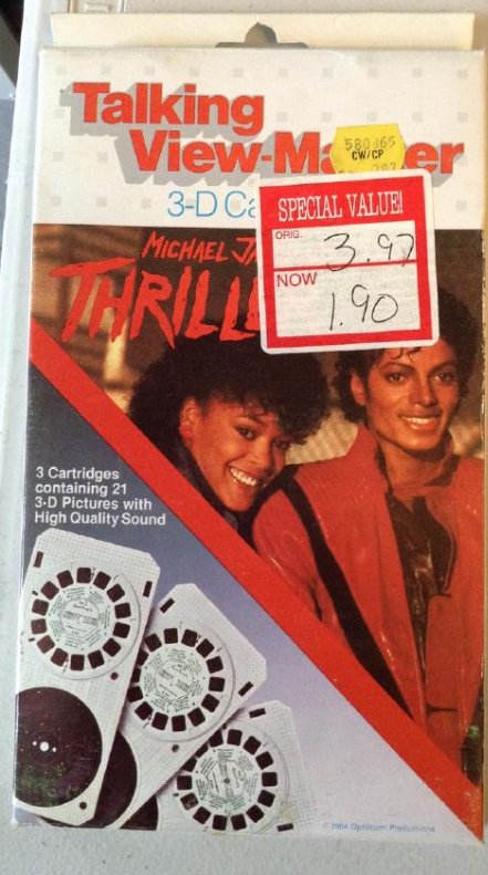 Michael Jackson View Master Thriller (1 of 1)