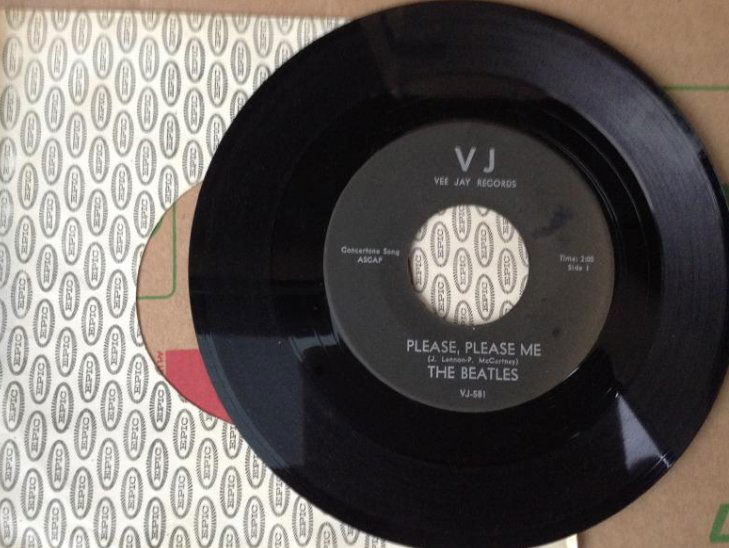 Beatles 45 record: Please, Please Me (1 of 1)