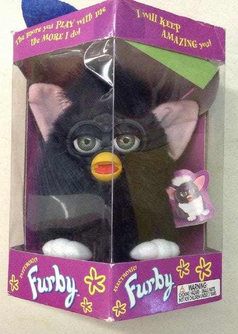 1998 Black Furby (1 of 1)