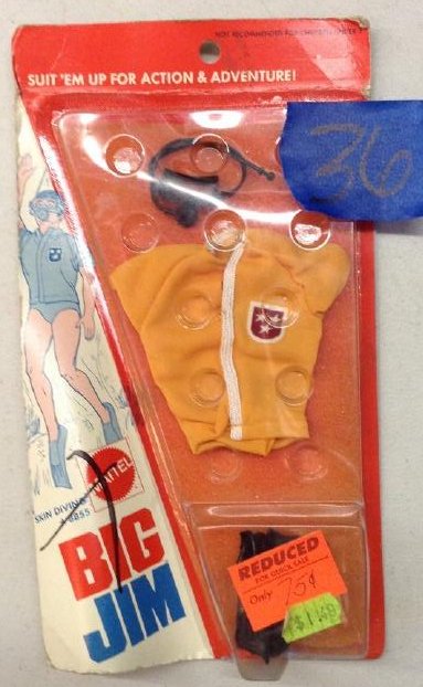 1972 Big Jim Skin diving Outfit: 1972 Big Jim Skin diving Outfit