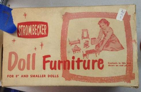 Strombecker Doll Furniture Sep 10 2018 Emanon Auctions And
