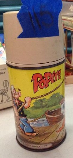 1964 Popeye Thermos Kings Features: 1964 Popeye Thermos Kings Features
