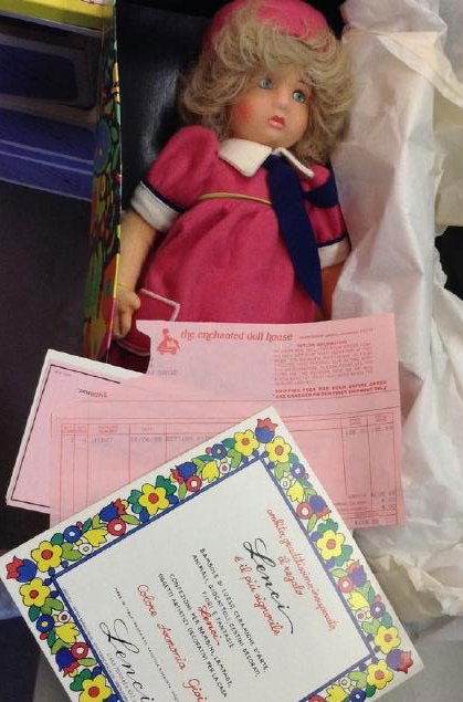 Lenci Bettina With Bunny  Doll (1 of 1)