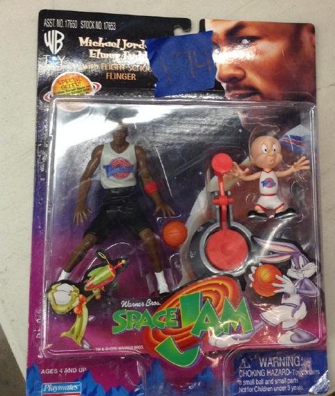 Warner Bros. Space Jam Michael Jordan vs Elmer Fudd (1 of 1)
