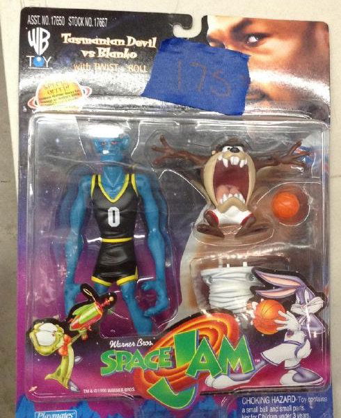 Warner Bros. Space Jam Tasmanian Devil vs Blanko (1 of 1)