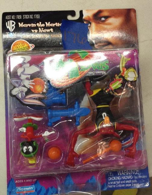 Warner Bros. Space Jam Marvin the Martian vs Hawk (1 of 1)