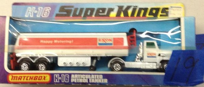 1976 Matchbox Super Kings K-16 Articulated petrol (1 of 1)