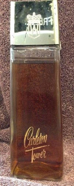 Carleton Tower: Rare Old Condition Whiskey 25 oz.: Any contents in bottle is Free; You are bidding on the bottle