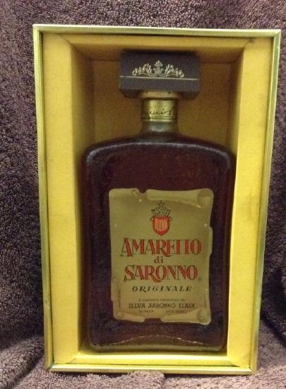 Ameretto Di Saronno orginal 23/32 quart: Any contents in bottle is Free; You are bidding on the bottle